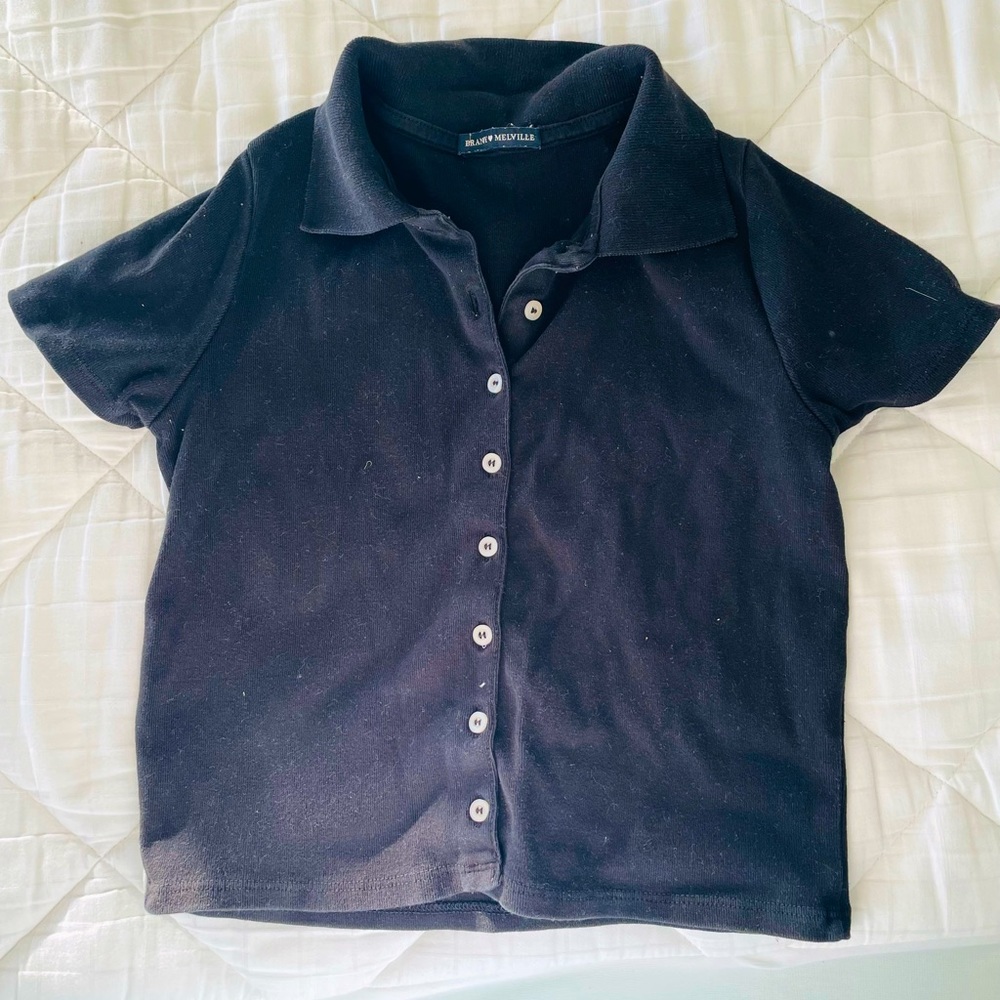 Black Brandy Melville Top. Please message before purchasing. <3